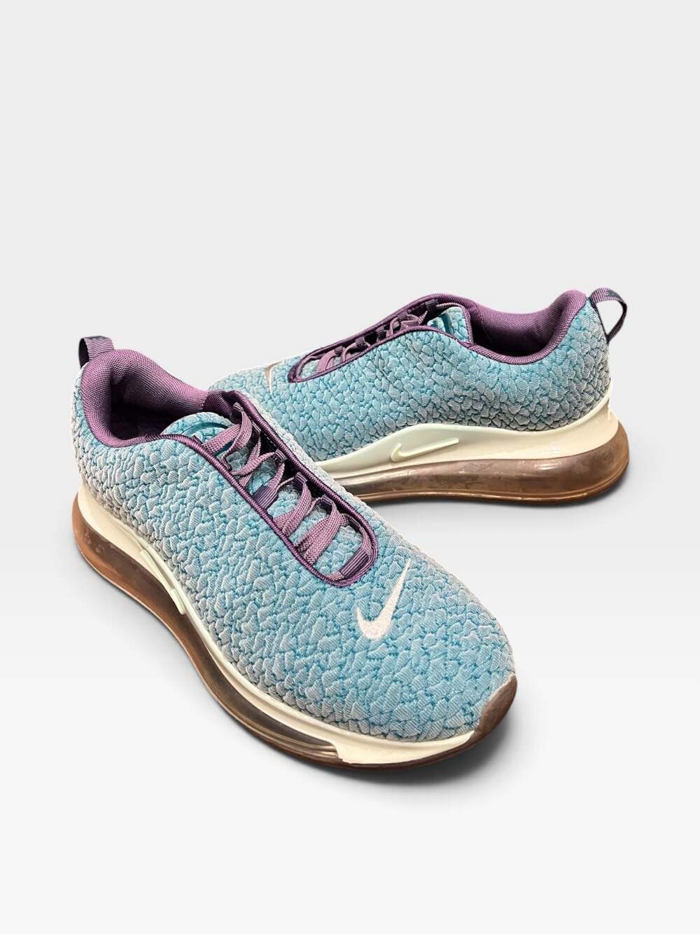 Nike Air Max 720 By You Custom Sneakers Blue Purple Women's Size 9 CT6625-991